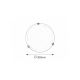 Rabalux Plafonjera Alabastro E27 1x MAX 60W belo staklo - alabaster (3202) - 3202