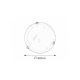 Rabalux Plafonjera Alabastro E27 1x MAX 60W belo staklo - alabaster (3203) - 3203