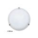 Rabalux Plafonjera Alabastro E27 2x MAX 60W belo staklo - alabaster (3302) - 3302