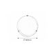 Rabalux Plafonjera Alabastro E27 2x MAX 60W belo staklo - alabaster (3302) - 3302