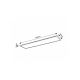 Rabalux Plafonjera Almond LED 40W bukva (6909) - 6909
