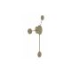 Rabalux Plafonjera Amadeo LED 10W peneče zlato (71275) - RAS003108A00000