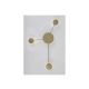 Rabalux Plafonjera Amadeo LED 10W peneče zlato (71275) - RAS003108A00000