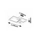 Rabalux Plafonjera Amilia LED 22W crna (71386) - RAS003155A00000