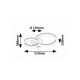 Rabalux Plafonjera Amilia LED 24W crna (71385) - RAS003154A00000