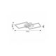 Rabalux Plafonjera Athelstan LED 40W mat crno (71013) - 71013-1