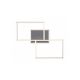 Rabalux Plafonjera Athelstan LED 40W srebrna strugani aluminijum (71014) - 71014