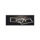 Rabalux Plafonjera Athelstan LED 40W srebrna strugani aluminijum (71014) - 71014
