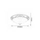 Rabalux Plafonjera Athen E27 2x MAX 60W crna (3722) - 3722