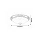 Rabalux Plafonjera Athen E27 3x MAX 60W crna (3723) - 3723