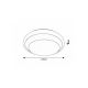 Rabalux Plafonjera Barbora LED 24W crna (71273) - RAS002522A00000