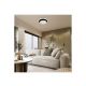 Rabalux Plafonjera Barbora LED 24W crna (71273) - RAS002522A00000