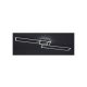 Rabalux Plafonjera Benedick LED 40W srebrna strugani aluminijum (71015) - 71015-1
