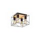 Rabalux Plafonjera Boire E27 4x MAX 40W crna (71024) - 71024-1