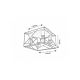 Rabalux Plafonjera Boire E27 4x MAX 40W crna (71024) - 71024-1