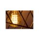 Rabalux Plafonjera Boroo E27 4x MAX 25W mat crno (71027) - 71027