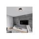 Rabalux Plafonjera Boroo E27 4x MAX 25W mat crno (71027) - 71027