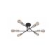Rabalux Plafonjera Branwen E27 6x MAX 25W mat crno (71026) - 71026-1