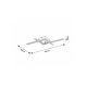 Rabalux Plafonjera Casimir LED 23W mat crno (5267) - 5267