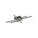 Rabalux Plafonjera Casimir LED 35W mat crno (5268) - 5268