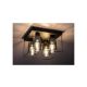 Rabalux Plafonjera Chadwick E27 4x MAX 25W crna (71034) - 71034