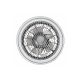 Rabalux Plafonjera Dalfon LED 30W sivo (6857) - 6857