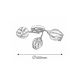 Rabalux Plafonjera Danila E27 3x MAX 60W hrom (2969) - 2969-1