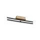 Rabalux Plafonjera Demir LED 16W crno zlato (71396) - RAS003165A00000