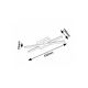 Rabalux Plafonjera Demir LED 16W crno zlato (71396) - RAS003165A00000