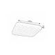 Rabalux Plafonjera Eldrick2 LED 24W bela (71150) - RAS002742A00000