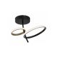 Rabalux Plafonjera Emilion LED 24W crno zlato (71296) - RAS002922A00000