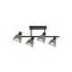 Rabalux Plafonjera Farelia E14 4X MAX 10W crna (73010) - RAS003229A00000