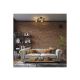 Rabalux Plafonjera Fran E27 2x MAX 40W mat crno (71066) - RAS002638A00000