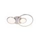 Rabalux Plafonjera Fulvia LED 50W brušeni hrom (6890) - 6890-1