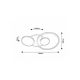Rabalux Plafonjera Fulvia LED 50W brušeni hrom (6890) - 6890-1