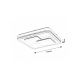 Rabalux Plafonjera Hecate LED 40W crna (2604) - 2604-1