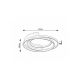 Rabalux Plafonjera Holize LED 50W zlatna (71288) - RAS002915A00000
