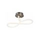 Rabalux Plafonjera Irelia LED 23W brušeni hrom (71008) - 71008-1