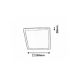 Rabalux Plafonjera Lambert LED 15W srebrna (3359) - 3359