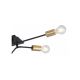 Rabalux Plafonjera Lanny E27 6x MAX 15W crna (2103) - 2103-1-1