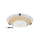 Rabalux Plafonjera Laretta E27 1x MAX 60W belo staklo - alabaster (3713) - 3713-1-1