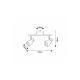 Rabalux Plafonjera Lilou GU10 2x MAX 25W zlatna (73048) - RAS002772A00000