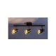 Rabalux Plafonjera Lilou GU10 3x MAX 25W zlatna (73049) - RAS002723A00000