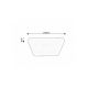 Rabalux Plafonjera Lucas LED 18W bela (3073) - 3073
