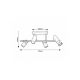 Rabalux Plafonjera Maximilian GU10 4x MAX 25W mat crno (73044) - RAS002788A00000