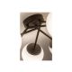Rabalux Plafonjera Meduza E14 6x MAX 20W mat crno (71294) - RAS002920A00000