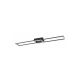 Rabalux Plafonjera Nefertum LED 38W crna (71004) - 71004-1