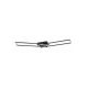 Rabalux Plafonjera Nefertum LED 38W crna (71004) - 71004-1