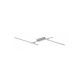 Rabalux Plafonjera Negan LED 24W srebrna (71019) - 71019