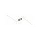 Rabalux Plafonjera Negan LED 24W srebrna (71019) - 71019